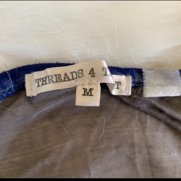 Threads4Thought Heart Baseball Tshirt Size M - Picture 3 of 4